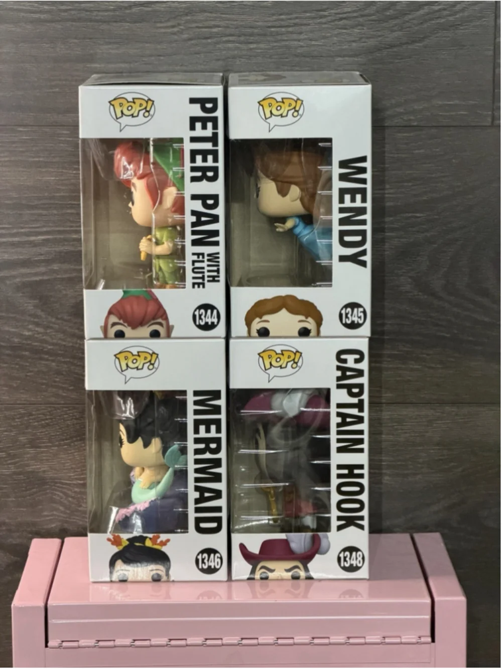 Funko Pop! Disney Peter Pan 70th Anniversary Complete Set (5 Figures) #1344–1348